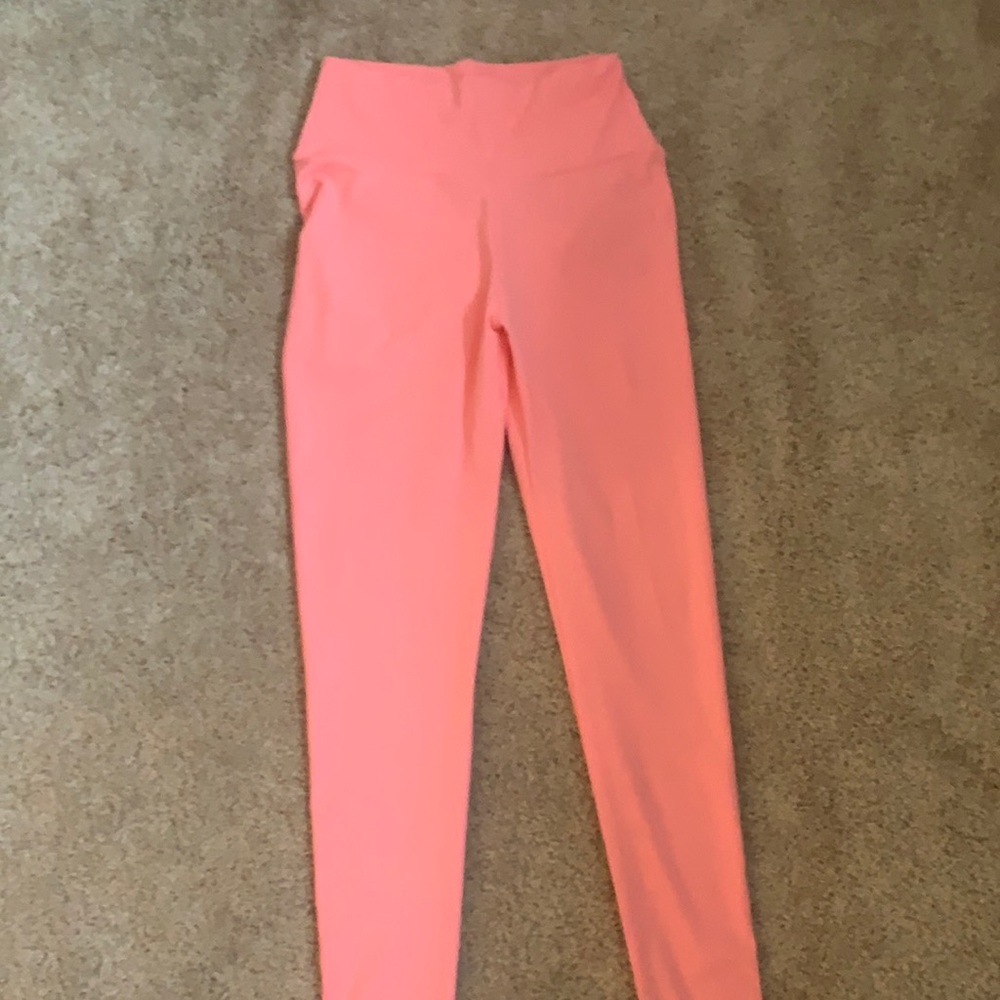 Booty Booster Bright Pink Leggings.